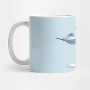Cartoon airplane Mug